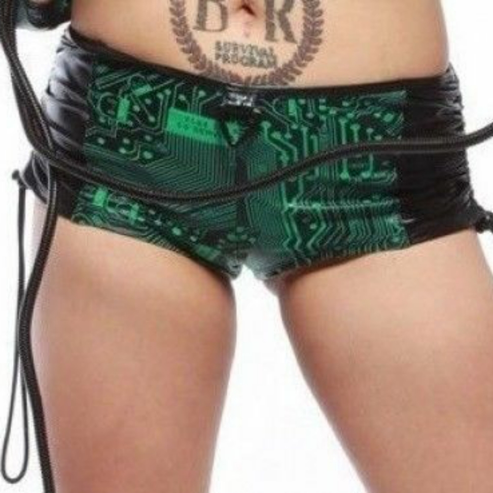 SOLD Lip Service Circuit City Booty Shorts SOLD